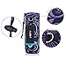 AUPET Water Bottle Sling Bag Carrier Crossbody Sleeve,Insulated Neoprene Bottle Case Holder Pouch Cover 500ML/17oz with Shoulder Strap for Walking Women Men (Purple Flower)