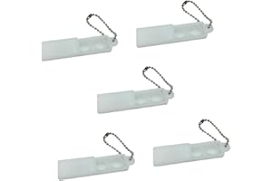 CykTxei 5Pcs Cochlear Audiphone Battery Protective Case - Lightweight Double Capacity Organizer for 10/312/13/675 Cell Sizes 