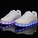 HUSKSWARE Multi-Color LED Lighting Shoes with USB Charging for Little Kid/Big Kid