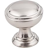 Jeffrey Alexander 658SN Tiffany Cabinet Knob, Satin Nickel