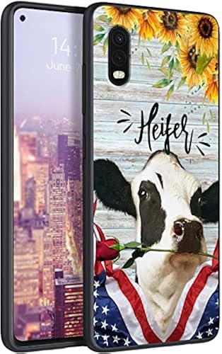 RAUEDWDJS for Galaxy XCover Pro Soft TPU Case, Slim Samsung XCover