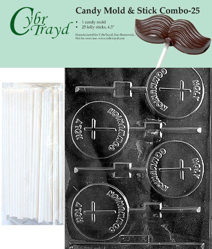 Motorcycle Candy / Chocolate Mold - 13 Cavity Lollipop Mold With Instruction Guide