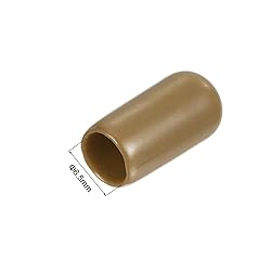 uxcell 20pcs Rubber End Caps 6.5mm(1/4") ID Vinyl