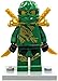 LEGO Ninjago Lloyd Minifigure [Green & Gold Ninja Loose]