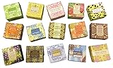 Greenwich Bay Trading Company Soap Sampler 15 pack of 1.9oz bars - Bundle 15 items
