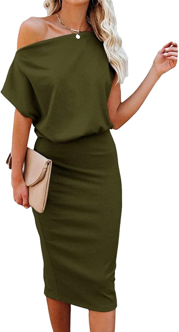 Petite One Shoulder Dress 