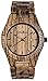 Zebra Wood Grain Watch - Handmade Wooden Wrist Watch