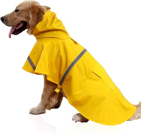 EONAZE Dog Raincoat with Reflective 
