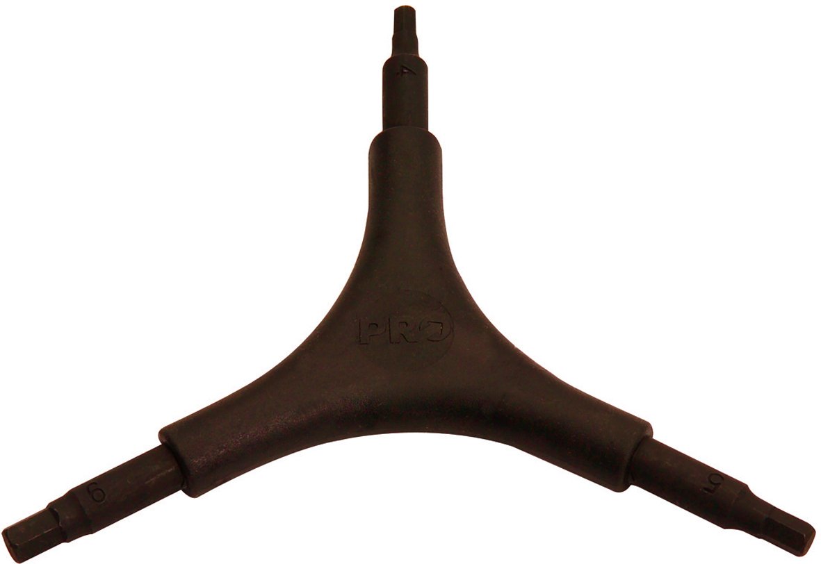 PRO Y-wrench hex key - 4/ 5/ 6 mm Tool - black, 4/ 5/ 6 mm