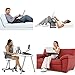 Portable Laptop Desk-Adjustable Laptop Stand Ergonomic Bed Tray Two Cooling Fans and Mouse Pad Suitable for 7