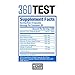 360CUT 360TEST - 360TEST Testosterone Booster Supplement, Boost Muscle Growth, Sex Drive, Stamina and Energy.  D- Apartic Acid, Maca, Long Jack, and Other Male Performance Enhancers