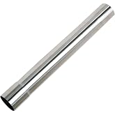 1.5 Inch Stainless Steel T304 Exhaust Tubing, 1.5''ID-to-OD Length 18''Straight Exhaust Extension Tube Tailpipe,Universal Connector Adapter Tubo