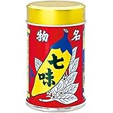 八幡屋礒五郎 七味唐辛子 缶 14g