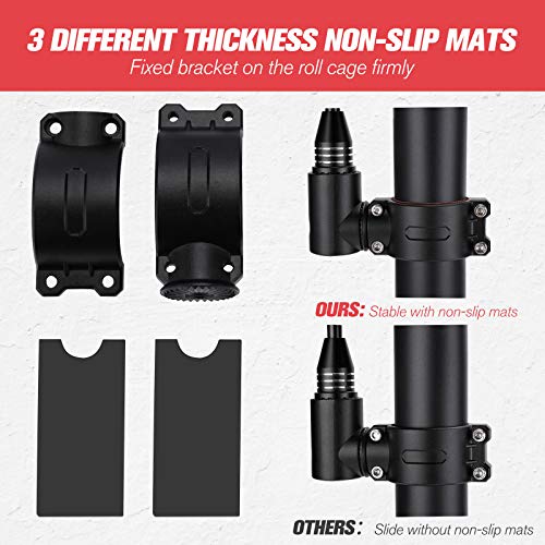 3 kemimoto+Adjustable+Flagpole+Compatible+Aluminum