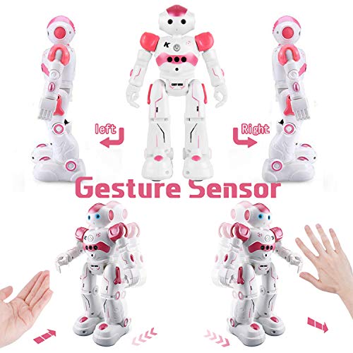 Yuboa RC Smart Robot for Girls,Remote Control Dancing Robot
