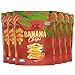Banana Chips Dried Bananas Healthy Chips - (Thai Sweet Chili) Immune Support Booster Healthy Snacks for Adults & Kids, Dehydrated Fruit Banana Chips Unsweetened Gluten Free Vegan Paleo Snacks (6packs)