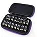 FLYMEI Portable Essential Oil Carrying Case - High Quality Oils Case for Oils Organizer - Easy to Hold 16 (2ml/3ml) oil bottles