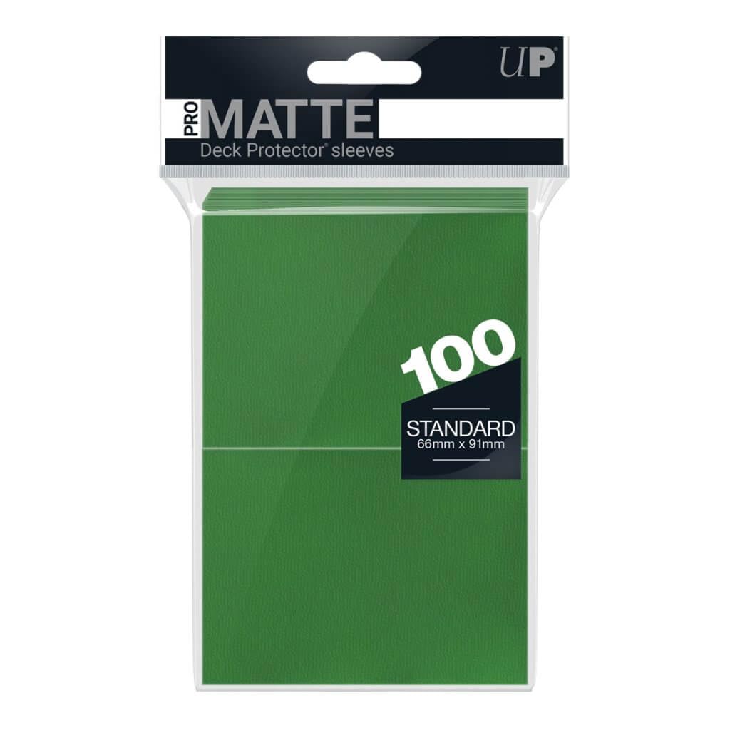 100 Ultra Pro Card Protector Sleeves: Pro-Matte - 66 x 91 mm
