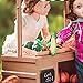 The Queen's Treasures Farm Fresh Paper 18 Inch Doll Vegetable Crate W/2 Broccoli Heads & 3 Tomatoes! Food Kitchen Accessories Compatible with American Girl Dolls Use Interchangeable Farm Stand