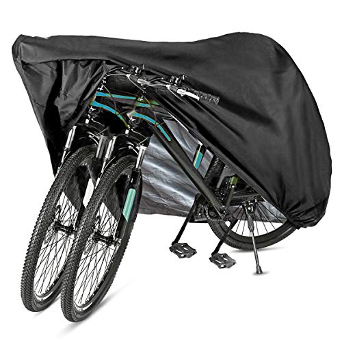 image for GES Bike Cover for 2 or 3 Bikes, XL Waterproof Outdoor Bicycle Cover O