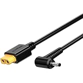 King Ma 330W Replacement DC Power Cable, XT60 to DC 5.5 * 2.5mm Connector, Compatible with ASUS Laptops