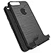 Google Pixel Case, OUBA [Card Slot] [Kickstand Feature] Dual Layer Shock Absorbent Armor Hybrid Defender Shockproof Rugged Protective Cover case for Google Pixel - Black