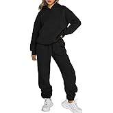 Trendy Queen Sweatsuits Women 2 Piece Outfit Two Piece Lounge Sets Hoodies and Sweatpants Fall Fashion Clothes 2026 Tracksuit
