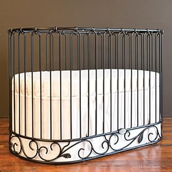 Amazon Com Bratt Decor J Adore Crib Cradle Distressed Black Baby