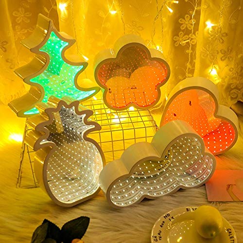 Lamps Lighting Ceiling Fans Creative Led 3d Night Light Cloud Tunnel Shape Child Room Bedside Lamp Decor New Night Lights