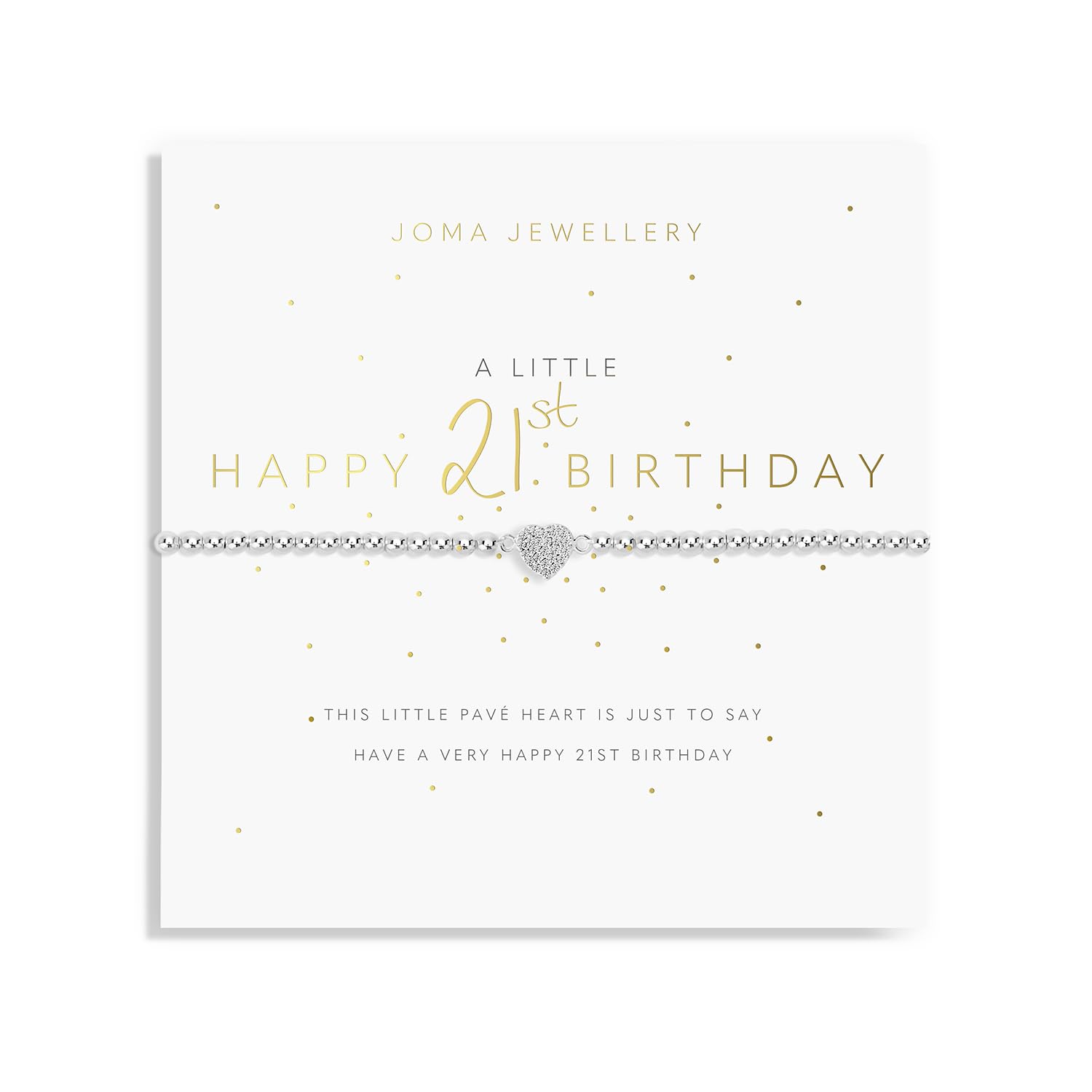 Joma Jewellery A Little 21st Birthday Bracelet — image 1