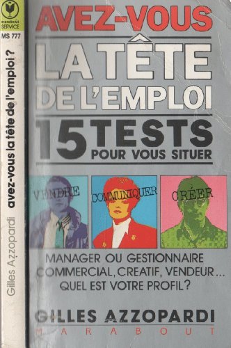 Avez-vous le bon profil ?