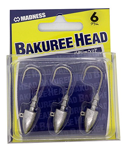 MADNESS(マドネス) ジグヘッド バクリーヘッド 6g #04 ナチュラル.の商品画像