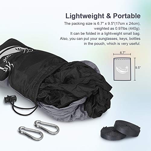 2 Hammock+Lightweight+Portable+Parachute+Backpacking