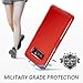 YOUMAKER Galaxy Note 8 Case, Full Body Heavy Duty Protection Shockproof Slim Fit Case Cover for Samsung Galaxy Note 8 (2017 Release) Without Built-in Screen Protector (Red)