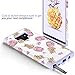 BENTOBEN Case for Pineapple Samsung Note 9, Case for Samsung Galaxy Note 9, Heavy Duty Slim Pineapple Hybrid Soft TPU Hard PC Bumper Cover Shockproof Full Body Protective Phone Case for Note 9, Purple