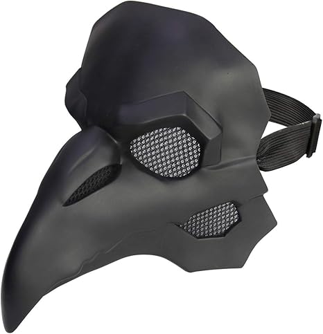 Dmar Pest Doktor Maske Gothic Cosplay Retro Steampunk Requisiten Halloween Mittelalterlichen Kostum Requisiten Retro Leder Vogel Maske Amazon De Spielzeug