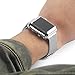 Smiling Sliver Case for Apple Watch 3 with Buit in TPU Screen Protector All-Around Protective Case High Definition Clear Ultra-Thin Cover for Apple Watch 42mm Series 3 and Series 2 (Silver, 42mm)