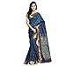 Janasya Indian Women's Multicolour Silk Saree With Unstitched Blouse