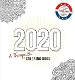 2020: A Therapeutic Coloring Book by Adams Media