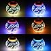 Color Changing Solar Powered Glass Ball Garden Lights, Aukora Solar Table Lights Waterproof Solar Led Night Light for Garden, Patio, Party, Yard, Outdoor/Indoor Decorations, Ideal Gift(Star Pattern)