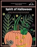 Spirit of Halloween: A Stress Relieving Adult Coloring Book by