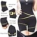 Evenriver Women High Waist Cincher Girdle Belly Slimmer Trainer Shapewear Butt Lifter Panties Black