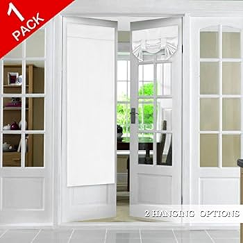 curtain door french darkening insulated thermal tricia pure energy window drape saving rod pocket