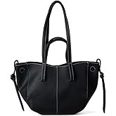 JOLILUNA Leather Purses for Women Trendy Leather Shoulder Bag Faux Purse Faux Leather Tote Bag With Magnetic Closure | Trendy, Faux Purse, Faux Leather, With Magnetic Closure