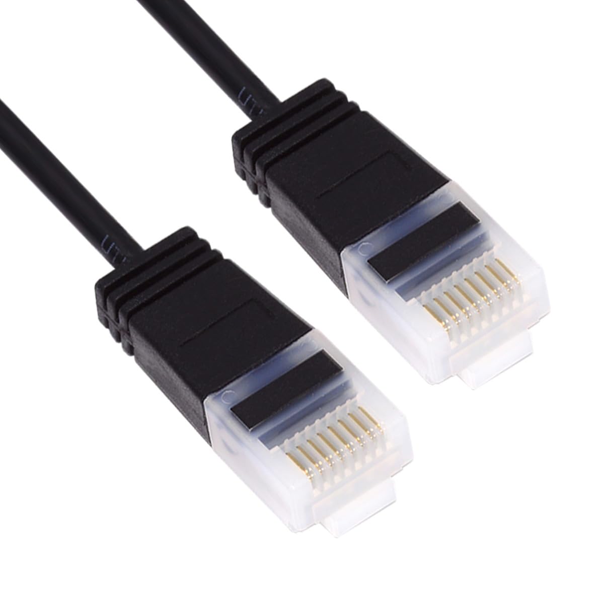 CY Ultra Thin Slim Cat6 Ethernet Cable RJ45 Straight Connector UTP Network Cable Patch Cord Cat6a Lan for Laptop Router TV BOX