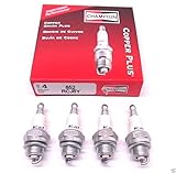 4 Pack Genuine Champion RCJ6Y Spark Plug Copper Plus 852