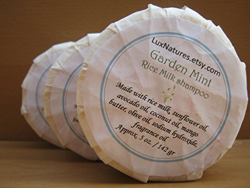 50 Wholesale Bulk lot Rice Milk natural hair shampoo soap bars - Thumbnail 2