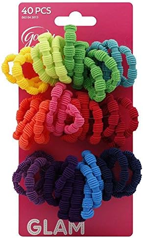 Goody Ribbed Ponytail Holders, 40 ct.