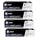 HP 126A (CE310A) Black and (CF341A) Cyan, Magenta, Yellow Original Toner Cartridge Set