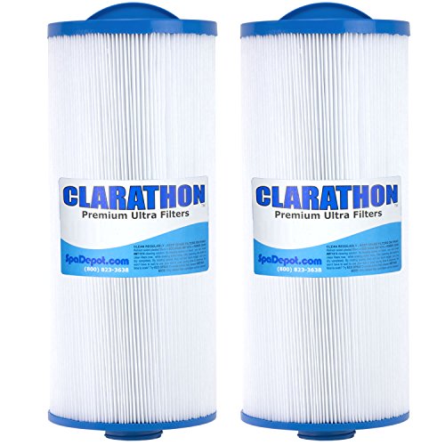 [2-Pack] Jacuzzi 6000-383 Filter J-300 Series Spa 6540-383 - Premium Replacement by Clarathon